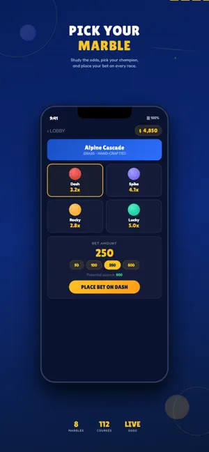 Marble Race Simulator screenshot 3