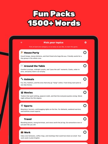 Imposter Find Traitors Party iPad screenshot