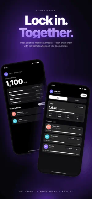 LCKD Fitness - Calorie Tracker screenshot 1