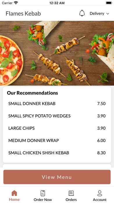 Flames Kebab Ebbw Vale. Screenshot