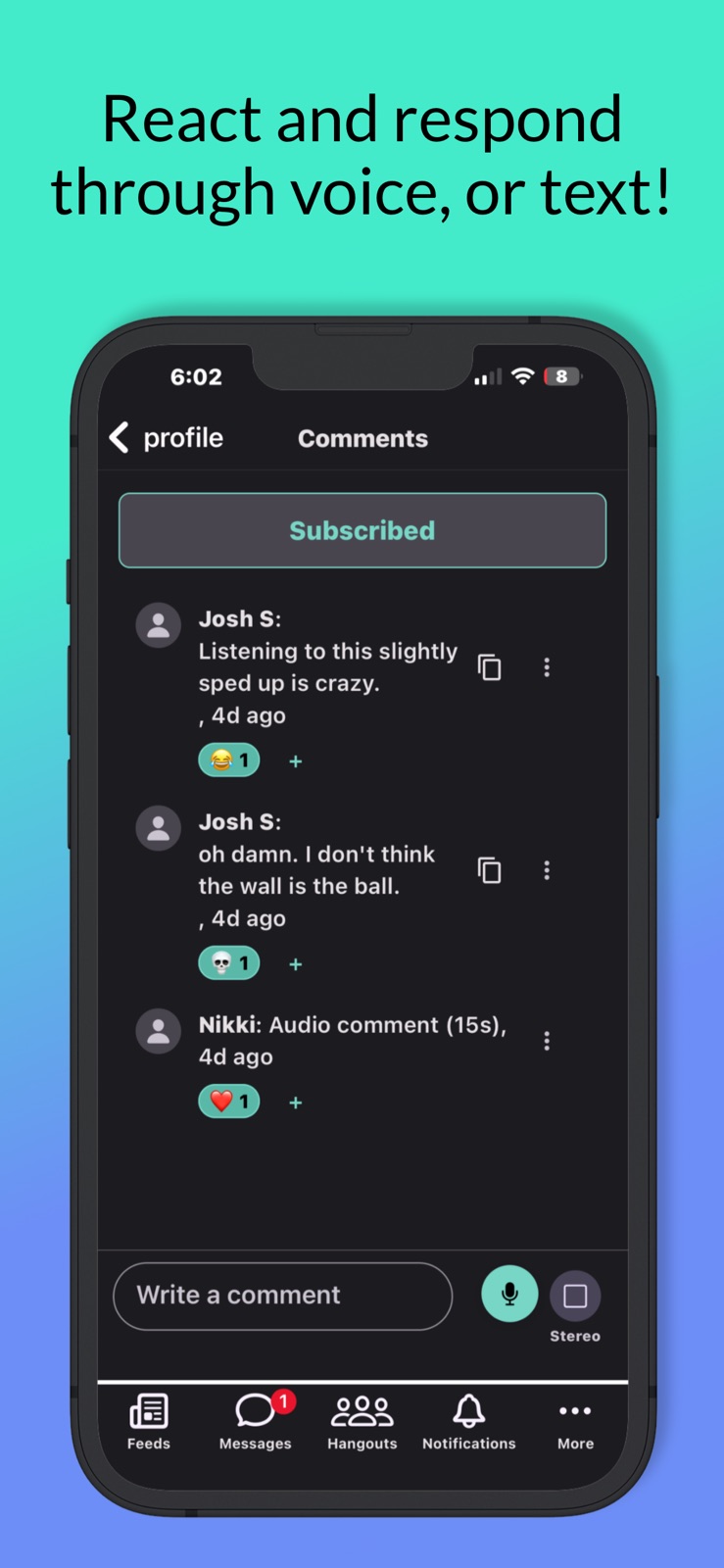 Ramblio iphone screenshot 4