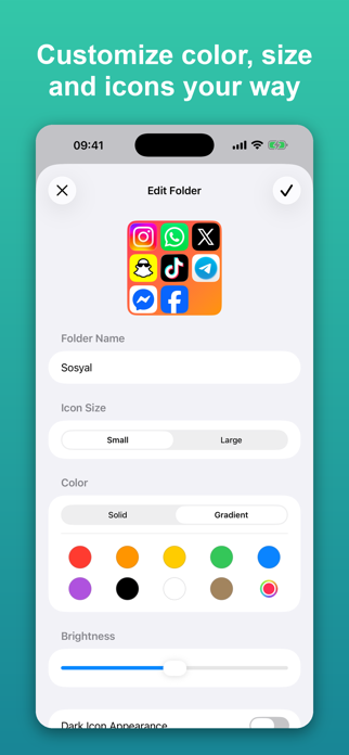 FolderMini: App Launcher Screenshot 5 of 6