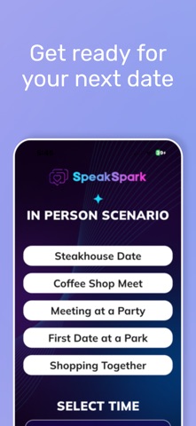 SpeakSpark - Practice Dating Screenshot 4 of 10