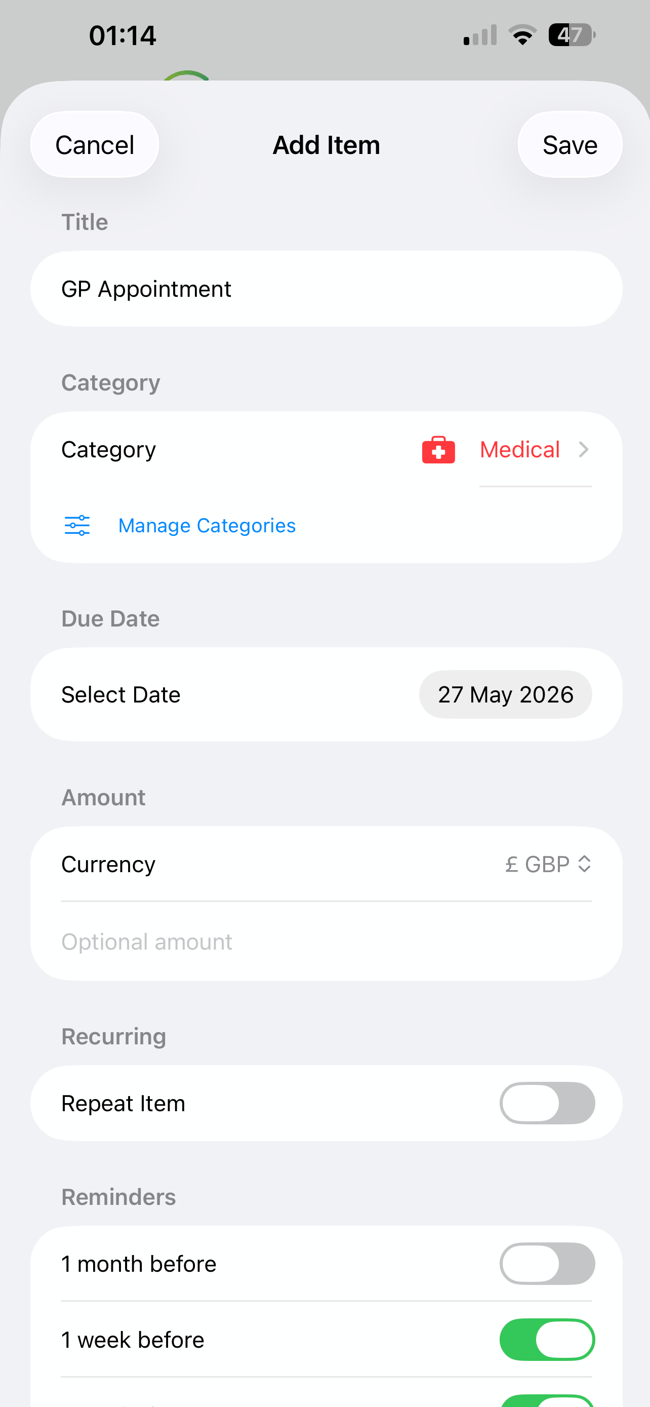 Renewal Tracker