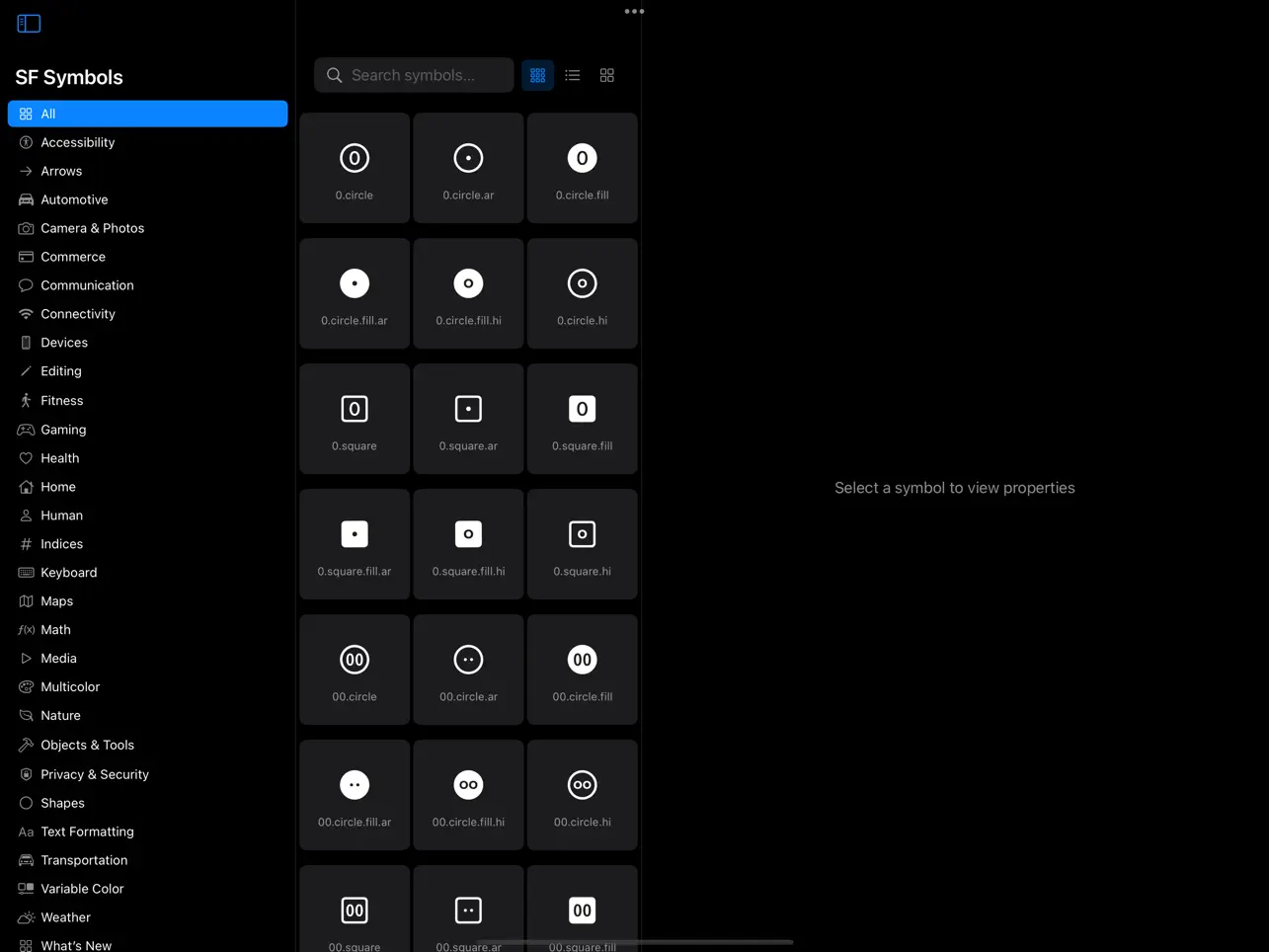 #2. SFSymView (iOS) Von: James Nerlinger