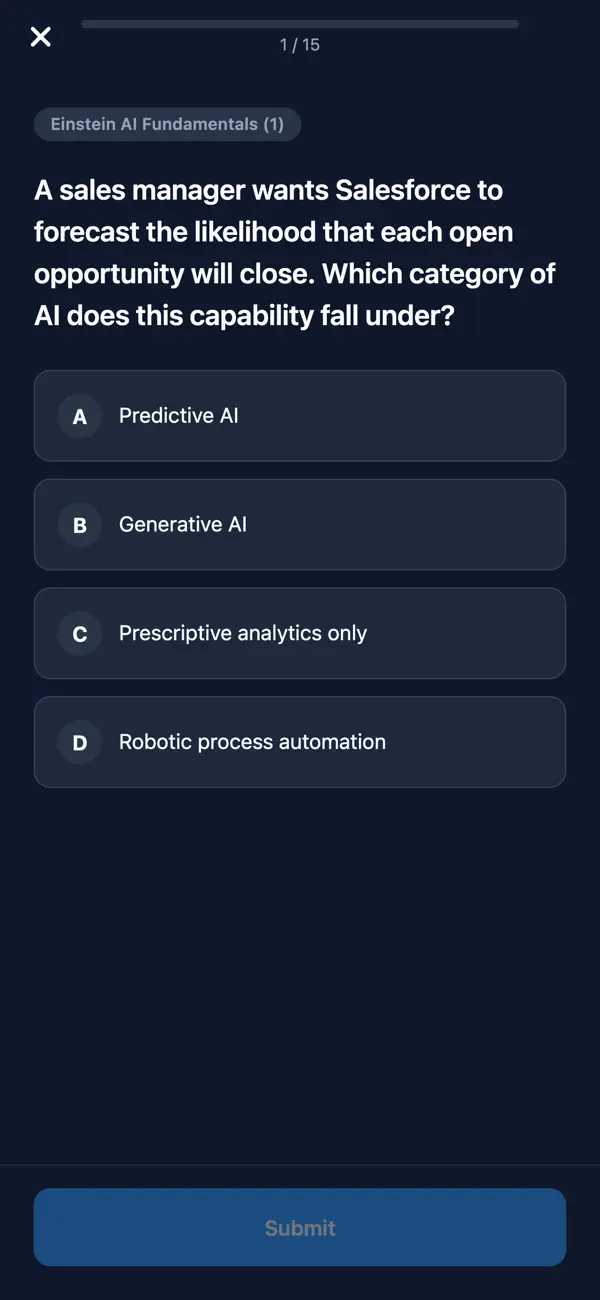 Screenshot #3 pour AI Specialist Cert Prep