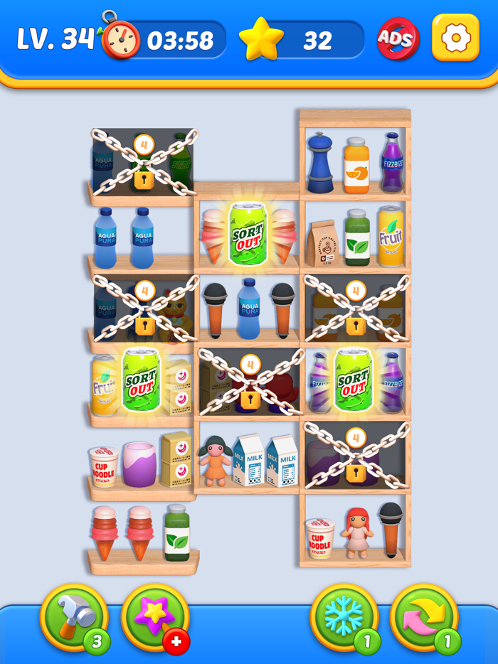 Sort Out Match - Triple Match