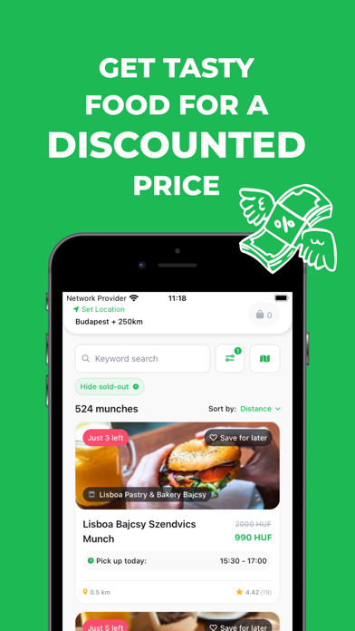 Munch: Save tasty food! iPhone screenshot 6 - Food & Drink app