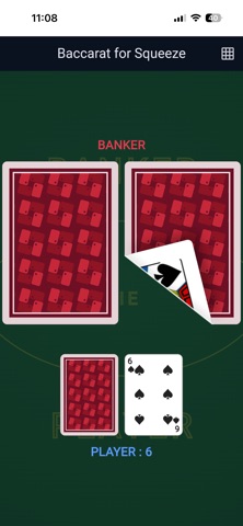 Baccarat for Squeeze Screenshot 2 of 6