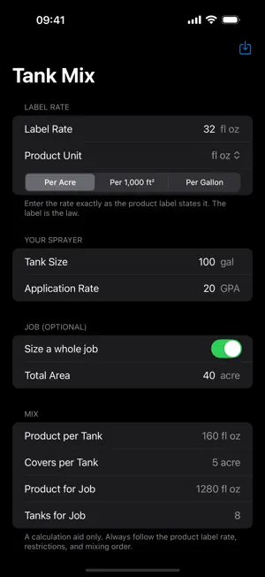 SprayMaster: Spray Calculator screenshot 1