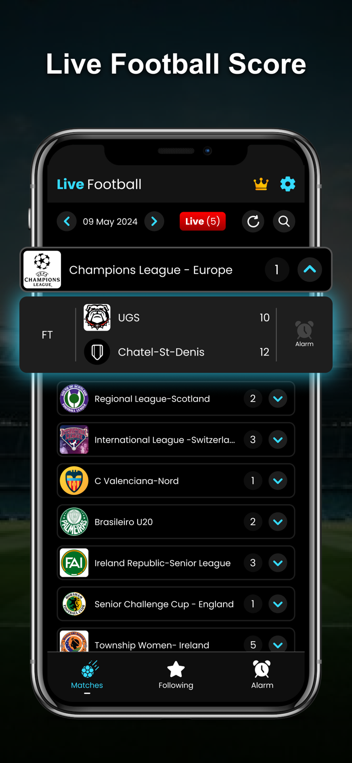 Live Football Match Live Score
