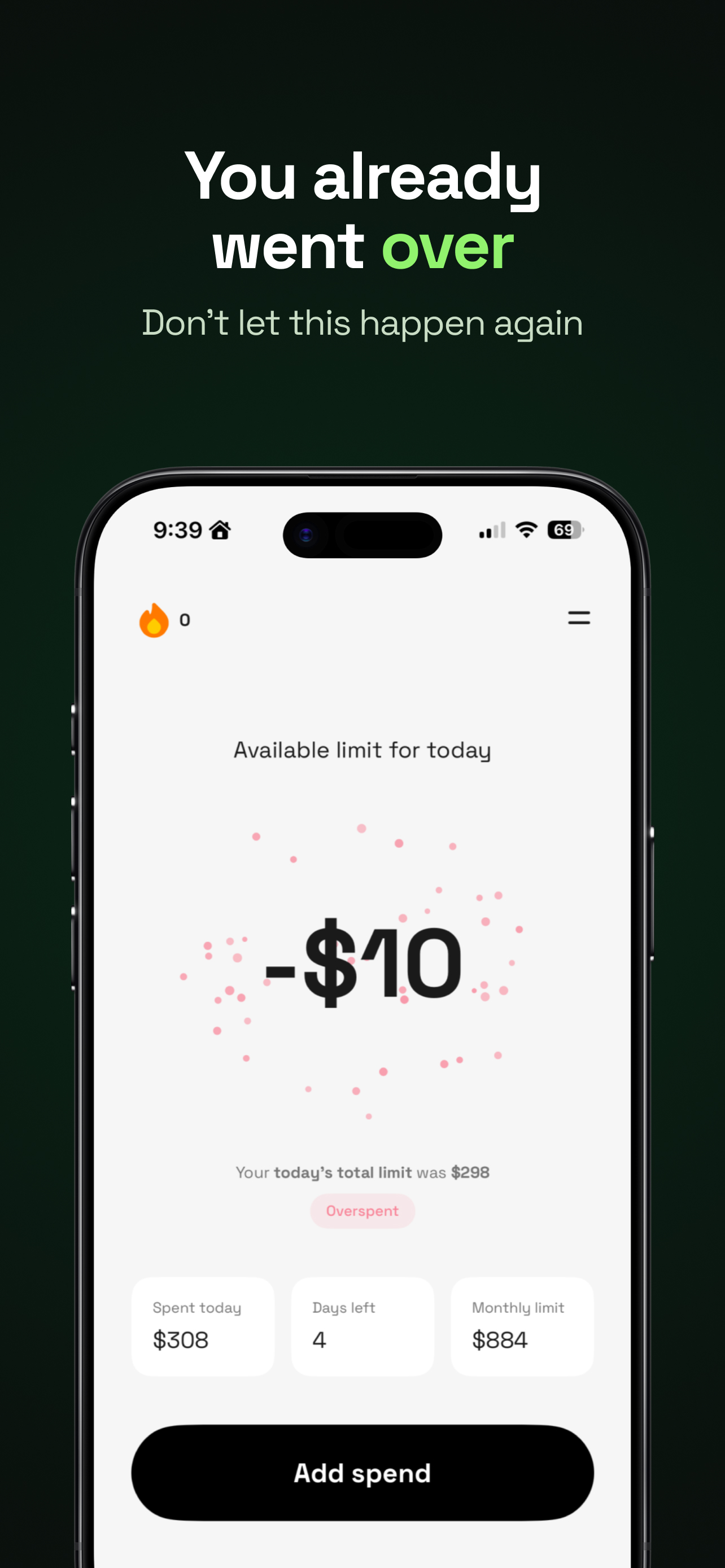 Spenday - Daily Budget screenshot 6