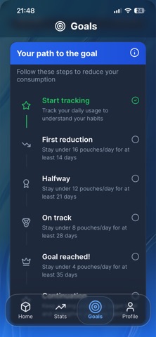 SnusControl: Pouch Tracker Screenshot 8 of 8