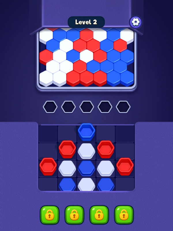 Hexa Fall: Color Sort screenshot 6