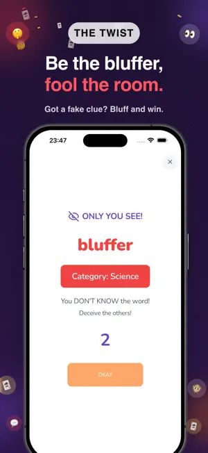 Bluffin: Party Word Game screenshot 3