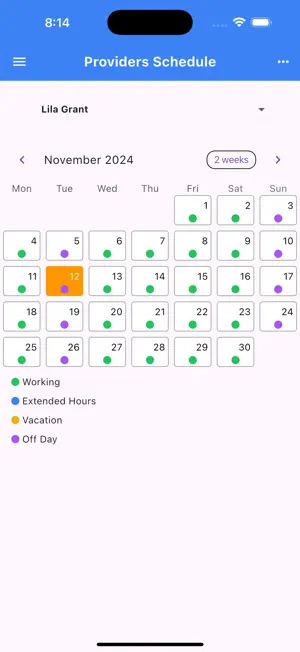 Calltime Physician Scheduling screenshot 1