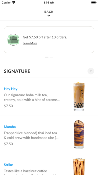 App screenshot
