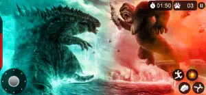 Gorilla Kong Vs Kaiju Rampage screenshot #1 for iPhone