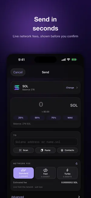 Solana Wallet - Tokens & Sol screenshot 2