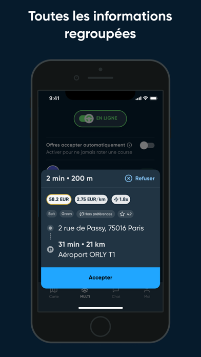 Bliq Chauffeur - Gagnez plus