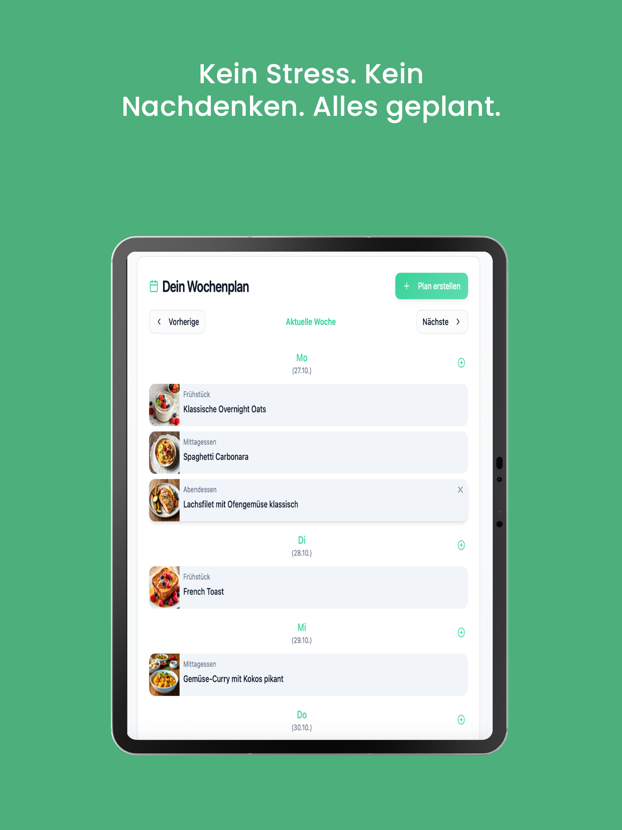 Meal Plan - Dein Essensplaner screenshot 8