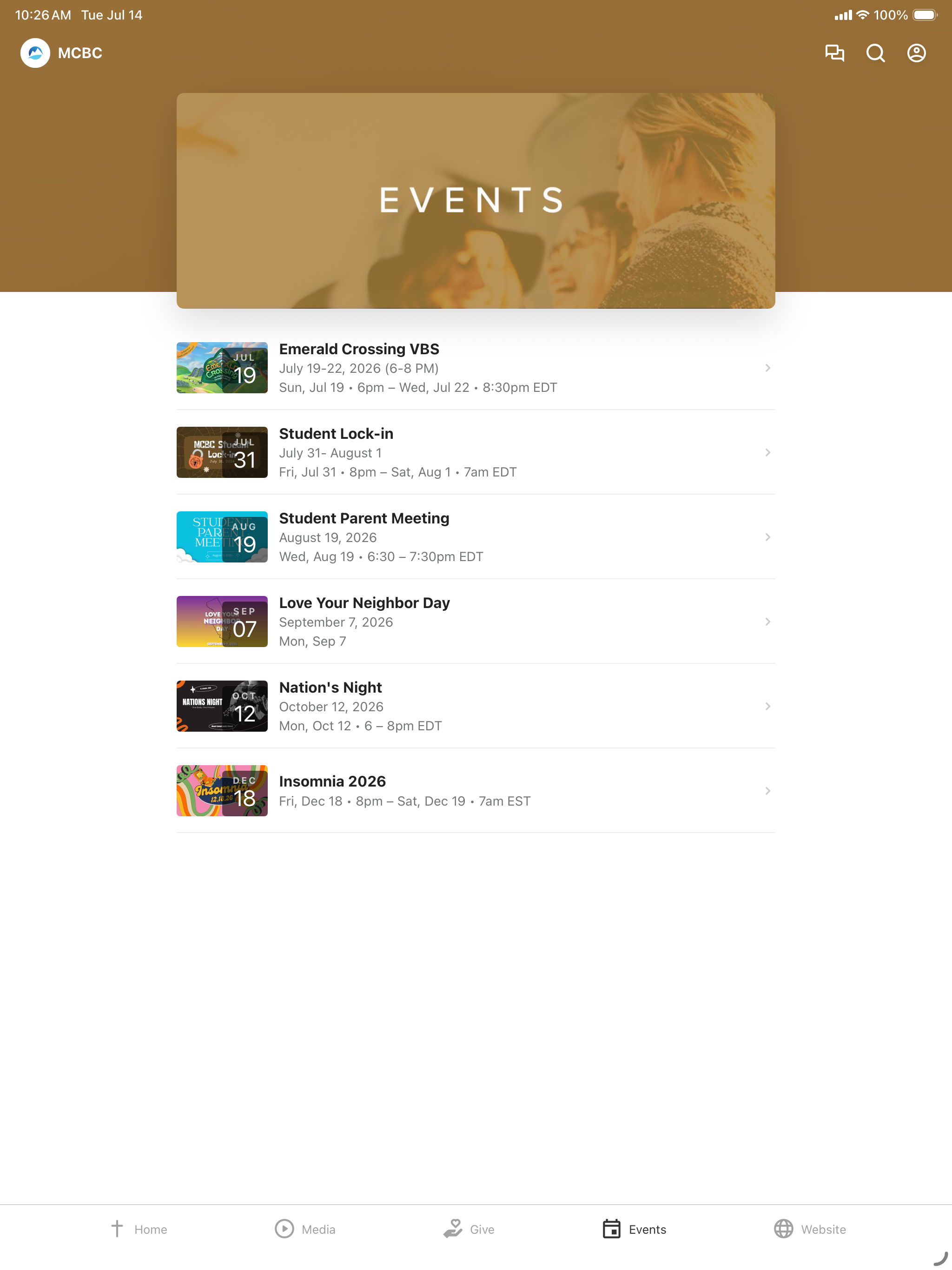 Mount Carmel Baptist Church LC screenshot 7