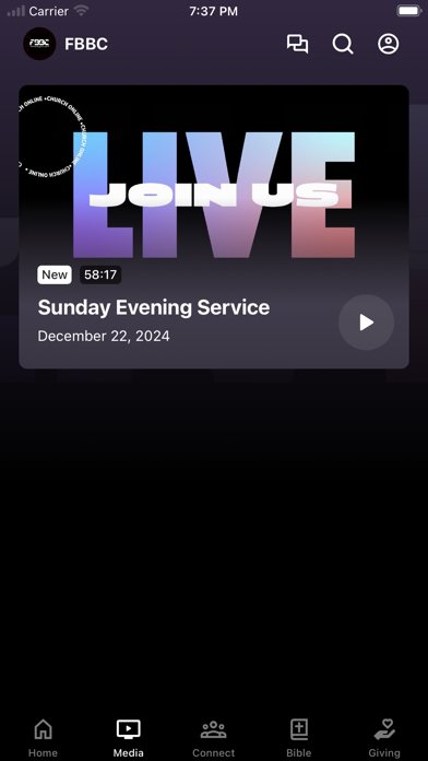 Fulton Bridge Baptist Church iPhone screenshot 2 - Education app