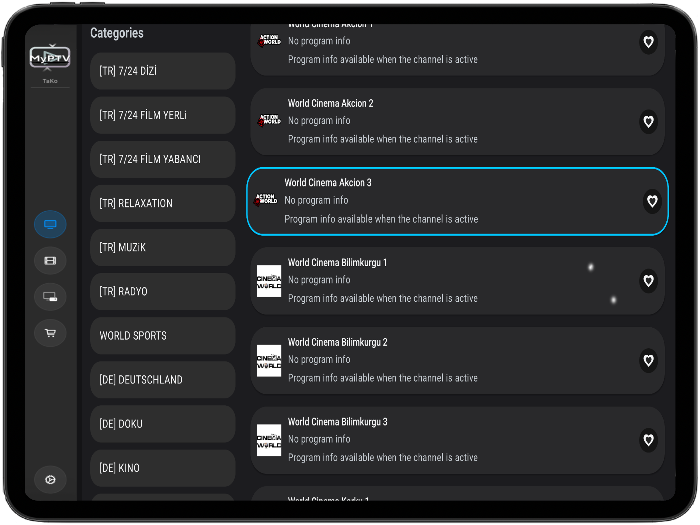MyPTV IPTV Player screenshot 10