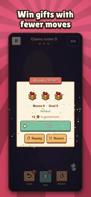 Tidy Tiles: Cozy Robot Puzzle screenshot 3