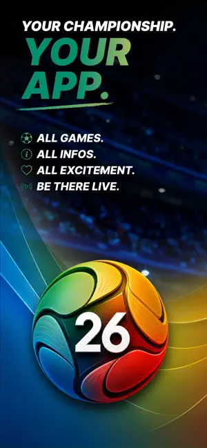 Soccer 2026: Live & Schedule iPhone screenshot 1