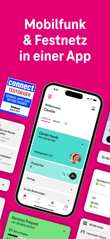 MeinMagenta: Handy & Festnetz screenshot 1 of 8
