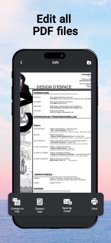 PDF converter - PDF scanner App Store preview screenshot 3