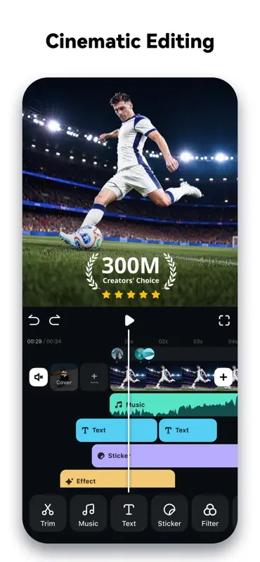Filmora: AI Video Editor&Maker screenshot 1 of 10