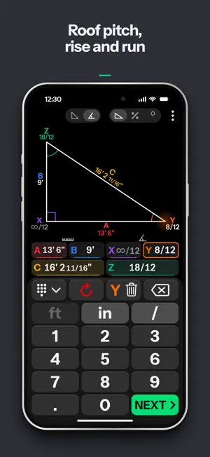 JobRig: Triangle Calculator screenshot 4