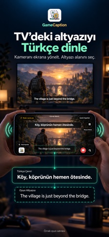 Game Caption: Oyun Çevirisi iPhone screenshot 1