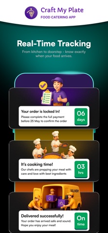 Craft My Plate: Food Catering screenshot