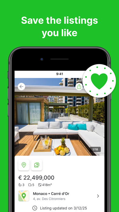 Monte Carlo Real Estate iPhone screenshot 4 - Lifestyle app