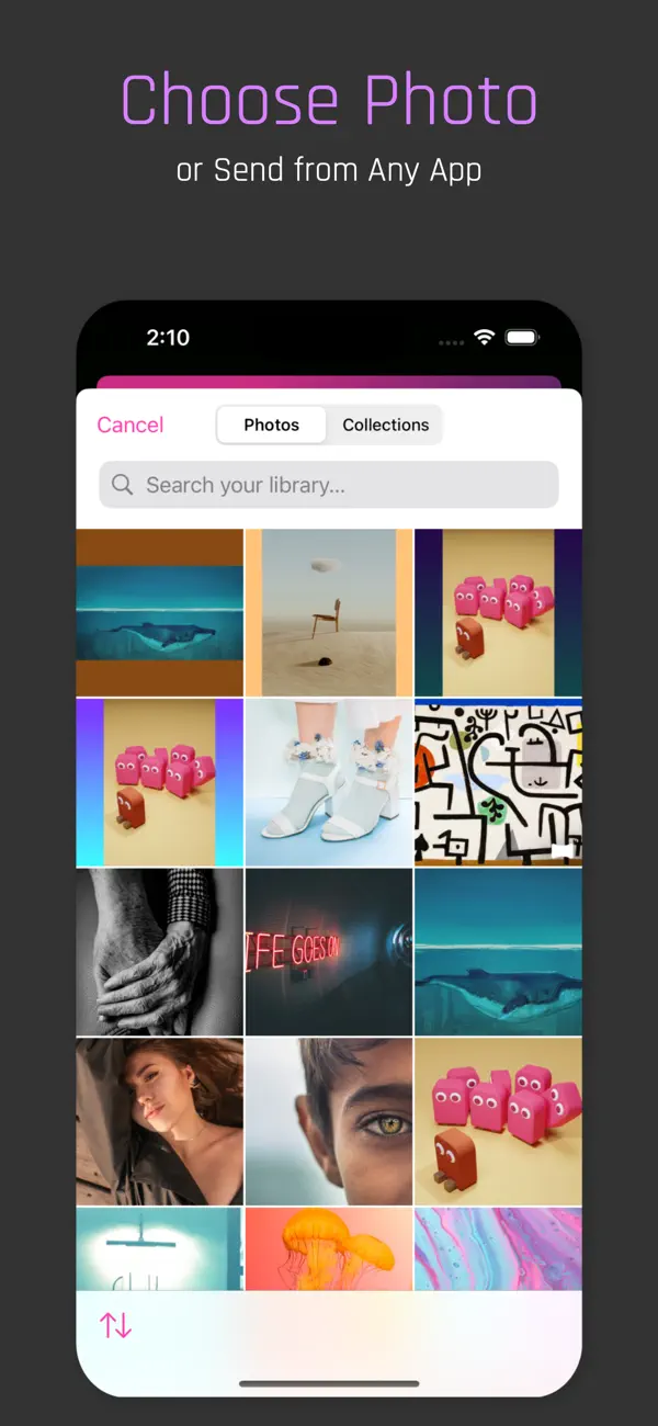 Screenshot #2 pour PhotoSquare for Instagram