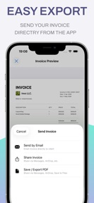Contractor Invoice Maker: Invo screenshot