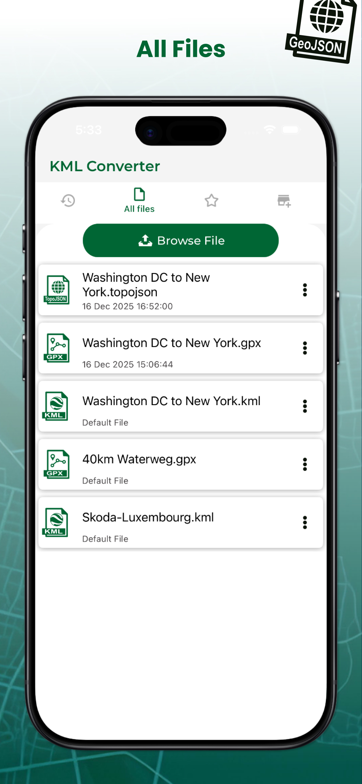 KML Viewer and Converter