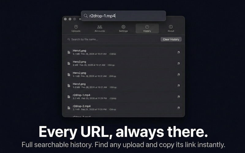 R2Drop: Cloudflare R2 Uploader screenshot