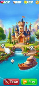 Triple Match Kingdom Reborn 3D screenshot #1 for iPhone
