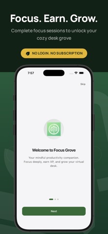 Focus Grove: Focus Timer Screenshot 1 of 5