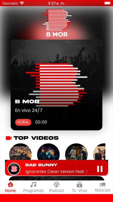 BMor Radio Digital iPhone screenshot 3 - Entertainment app