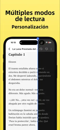 Captura de pantalla de AnyStories - Novelas Y Libros en iPhone 5