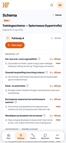 HomeFit — Personal Coaching screenshot 1