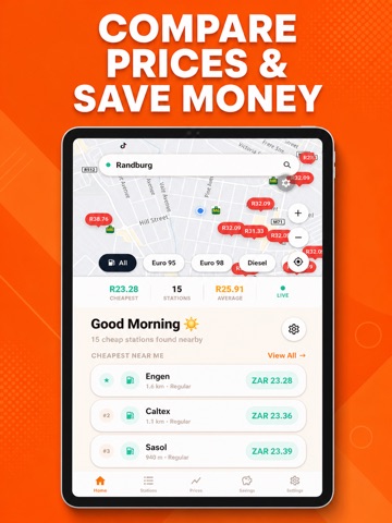 Cheap Fuel & Gas Tracker iPad screenshot