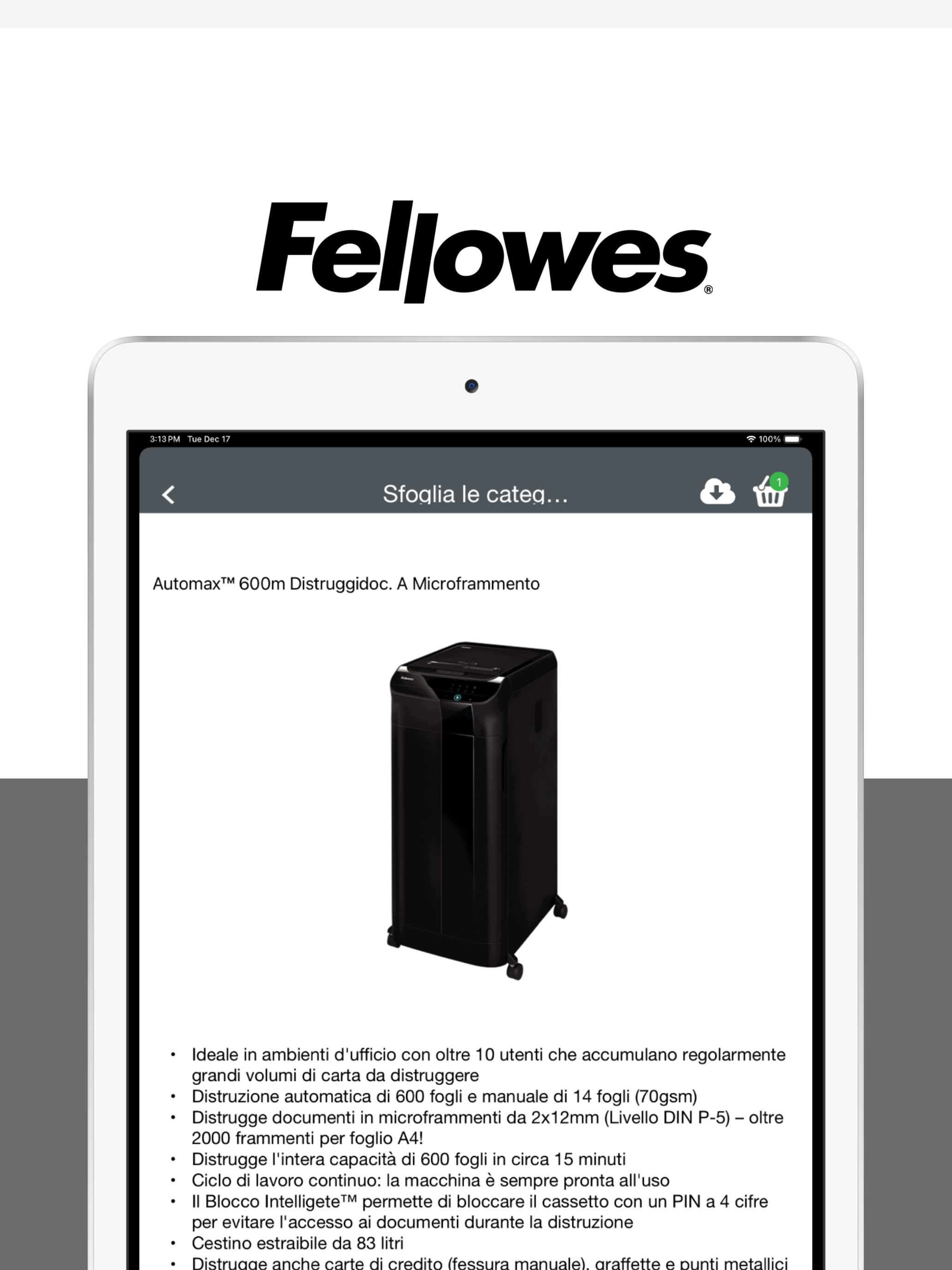 Fellowes Leonardi screenshot 11