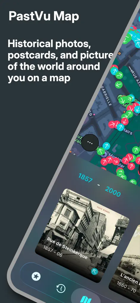 PastVu map - Travel App | MWM