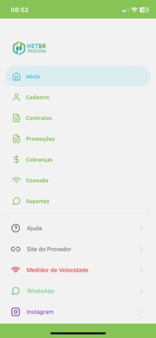 NetBR Telecomunicações screenshot